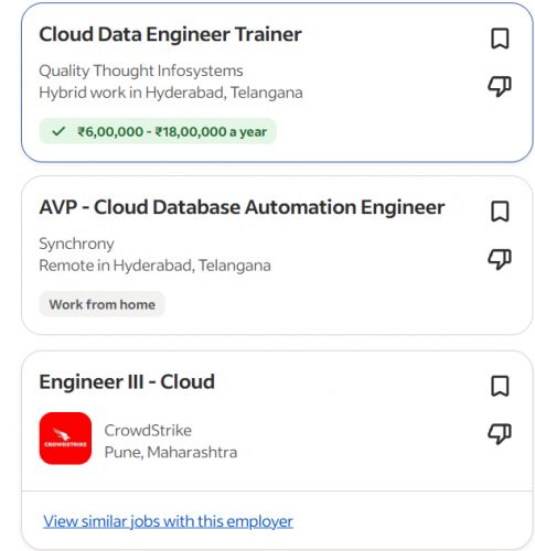 AI for Cloud Computing internship jobs in Ahmadi