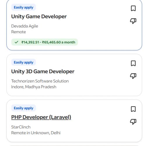 AI for Game Development internship jobs in Ahmadi