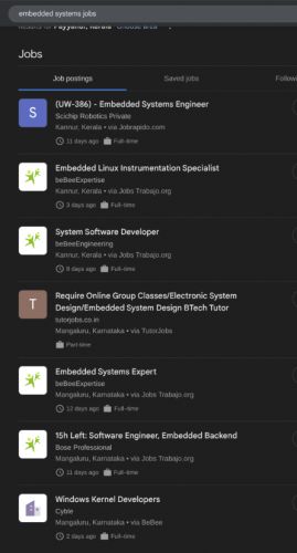 Embedded Systems internship jobs in Salmiya