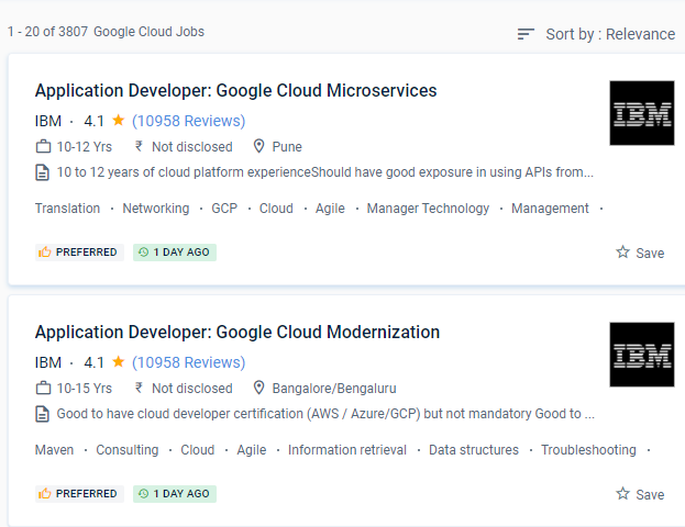 Google Cloud Platform internship jobs in Al Jahra