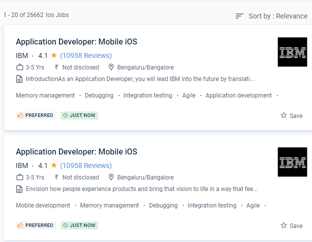 iOS internship jobs in Mangaf