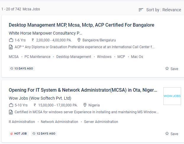 MCSA internship jobs in Hawally