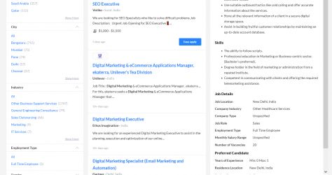 Off-Page SEO internship jobs in Ahmadi