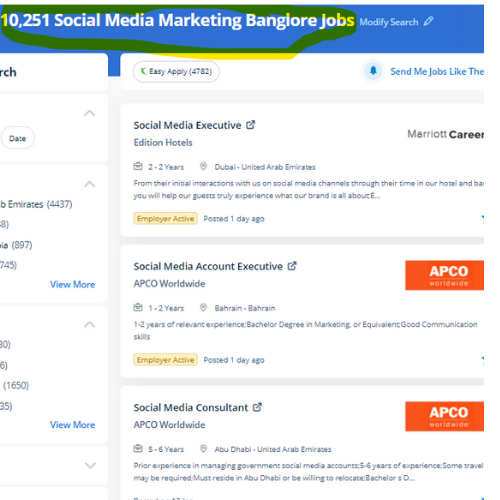 Social Media Marketing internship jobs in Salmiya