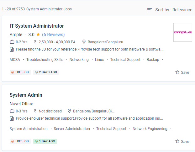 System Administration internship jobs in Al Jahra