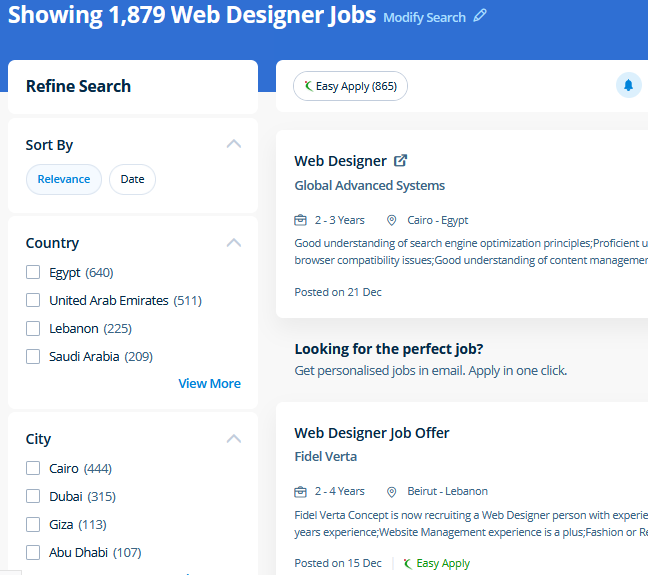Web Design internship jobs in Mangaf